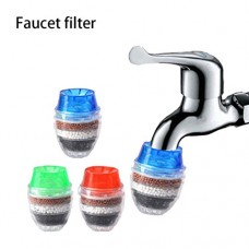Hunputa Faucet Water Filter New Healthy Faucet Water Purification Five-layer Purifier Filter Head Water Clean Filter Tap Carbon Filter Cartridge Kitchen (3pcs) - B07F68BLTF